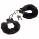 Cuffed in Fur Furry Handcuffs - Black Image