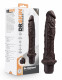 Dr. Skin Silicone - Dr. Richard - 9 Inch Vibrating Dildo - Brown Image