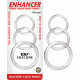 Enhancer Silicone Cockrings - Clear Image