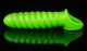 Swirl Stretchy Penis Sleeve - Glow in the Dark Image