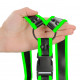 Bonded Leather Buckle Harness - Small/medium -  Glow in the Dark Image