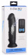 E-Stim and Vibrating Dildo With Remote - Black Image