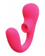 Suki Plus Rechargeable Dual Sonic Vibe - Foxy Pink Image