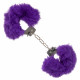 Ultra Fluffy Furry Cuffs - Purple Image