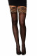 Leopard Top Thigh High - One Size - Leopard Black Image