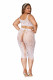 Bralette and Slip Skirt - Queen Size - White Image