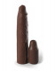 Fantasy X-Tensions Elite 9 Inch Sleeve With 3 Inch Plug - Brown Image