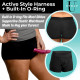 Mod Active Style Harness and Built in O Ring - 2  XL - Black Image