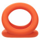 Alpha Liquid Silicone Tri-Ring - Orange  Orange Image