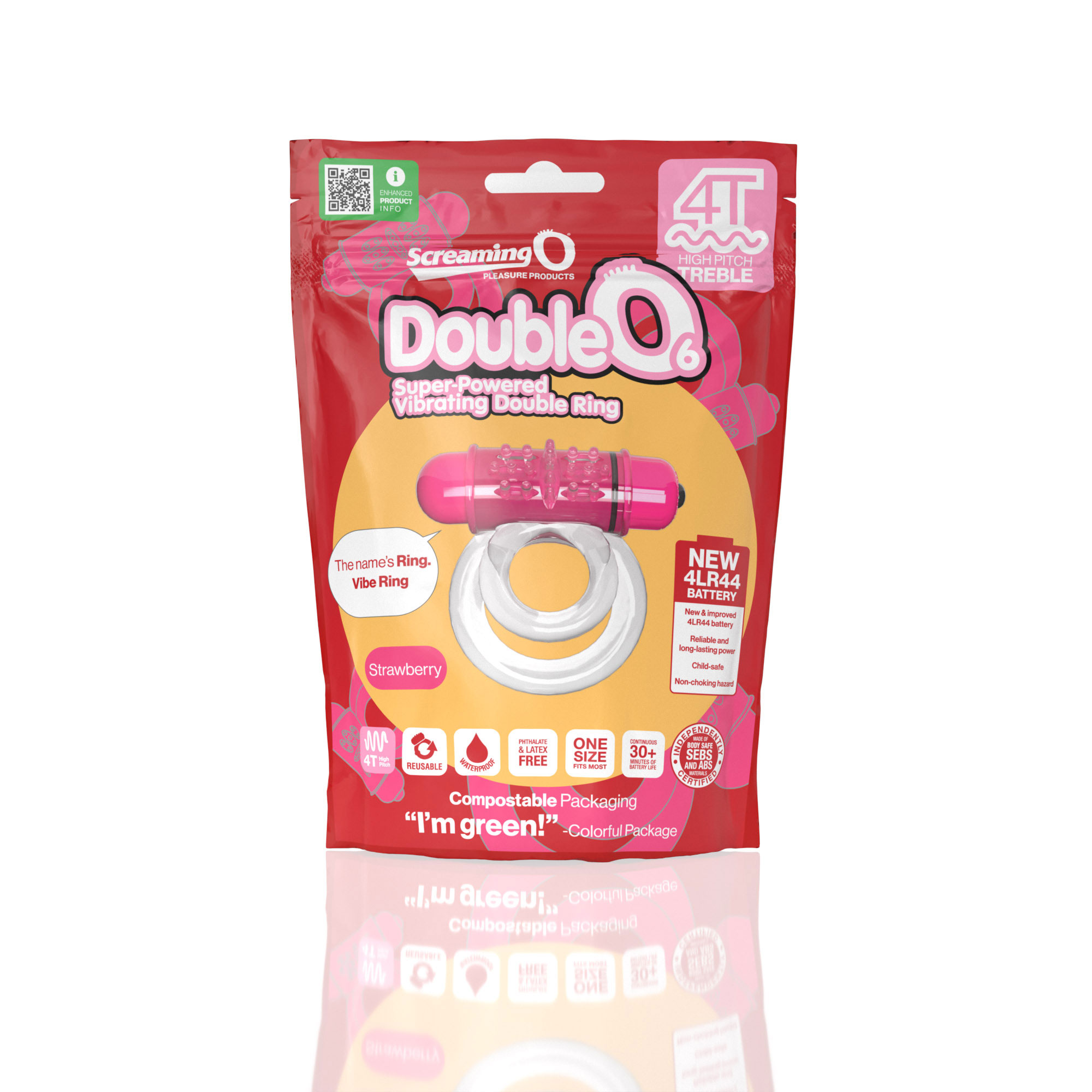Screaming O Double O6 Super-Powered Vibrating Ring So-4Td6-St