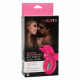Silicone Rechargeable Dual Butterfly Ring - Pink Image