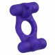 Silicone Rechargeable Triple Orgasm Enhancer -  Purple Image