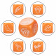 Naughty Bits Roll With It Icon - Based Sex Dice  Game Image