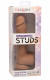 Dual Density Silicone Studs 6.25 Inch - Brown Image