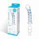 10 Inch Twister Dual-Ended Dildo - Clear/blue Image