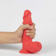 Get Lucky Ms. Ruby 7.5 Inch Dildo - Red Image