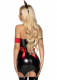 Naughty Nurse Costume - Large - Black/red Image