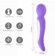 Zoe Twisty Dual Vibrating Pleasure Wand - Purple Image
