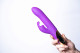 Karlin USB Rechargeable 10-Function Rabbit Vibrator - Purple Image
