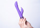 Hailey 10-Function Vibrating Rechargeable Dual  Vibe - Purple Image