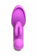 10x Come Hither Rocket Silicone Vibrator - Purple Image