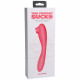 This Product Sucks - Sucking Clitoral Stimulator  With Bendable G-Spot Vibrator - Pink Image