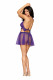 Babydoll and G-String - One Size - Violet Image