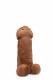 Penis Plushies - Medium - Brown Image