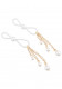 Pearl Nipple Ties - Gold/white Image