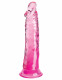 King Cock Clear 8 Inch - Pink Image