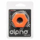 Alpha Liquid Silicone Prolong Sexagon Ring -  Orange Image