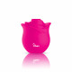 Zen Rose - Hot Pink - Handheld Rose Clitoral and Nipple Stimulator Image