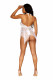 Babydoll and G-String - One Size - White Image