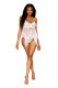 Babydoll and G-String - One Size - White Image
