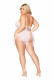 Babydoll and G-String - Queen Size - White Image