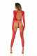 Bring It Over Bodystocking - One Size - Red Image