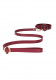 Ouch Halo - Collar With Leash - Burgundy Image