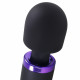 Merci - Rechargeable Power Wand - Ultra - Powerful Silicone Wand Massager - Black Image
