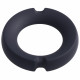 Merci - the Paradox - Silicone Covered Metal Cock Ring - 35mm - Black Image