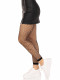 Industrial Net Footless Tights - One Size - Black Image