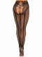 French Cut Crotchless Fishnet - One Size - Black Image