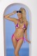 2 Piece Set Swimwear - One Size - Neon Pink Image