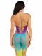 Ombre Footless Bodystocking - One Size - Ocean Image