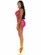 Ombre Footless Bodystocking - One Size - Sunset Image