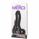 Merci - the Perfect Cock 7.5 Inch - With Removable Vac-U-Lock Suction Cup - Black Image