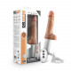 Dr. Skin Silicone - Dr. Hammer - 7 Inch Thrusting  Dildo With Handle - Beige Image