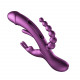 Trilux - App Controlled Rabbit Vibrator - Purple Image