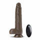 Dr. Skin Silicone - Dr. Murphy - 8 Inch Thrusting  Dildo - Chocolate Image