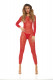 Crotchless Bodystocking - One Size - Red Image