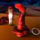 King Cobra Keychain - Red Image